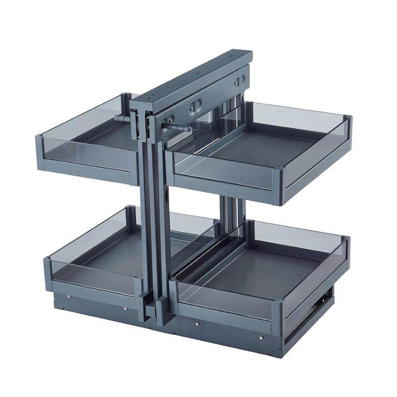 橱柜转角拉篮厨房910全拉拉出小怪物具双层抽屉式架收纳置物拐角,家装主材,拉篮,淘宝优惠券,粉丝福利购,淘宝优惠卷