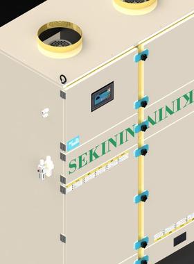 布袋除尘器激烟尘光处吸尘切MYP割打码雕刻烟设备粉尘雾理