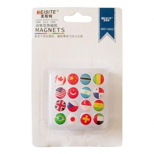 美斯特软木毛毡板图钉创意彩色装饰卡通滴胶图钉 学生文具