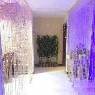 加粗线帘加密 韩式窗帘客厅装饰线门帘挂帘隔断流苏帘子成品