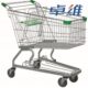 卓维超市购物车商场手推车家用买菜车小推车物业老人双层购物车