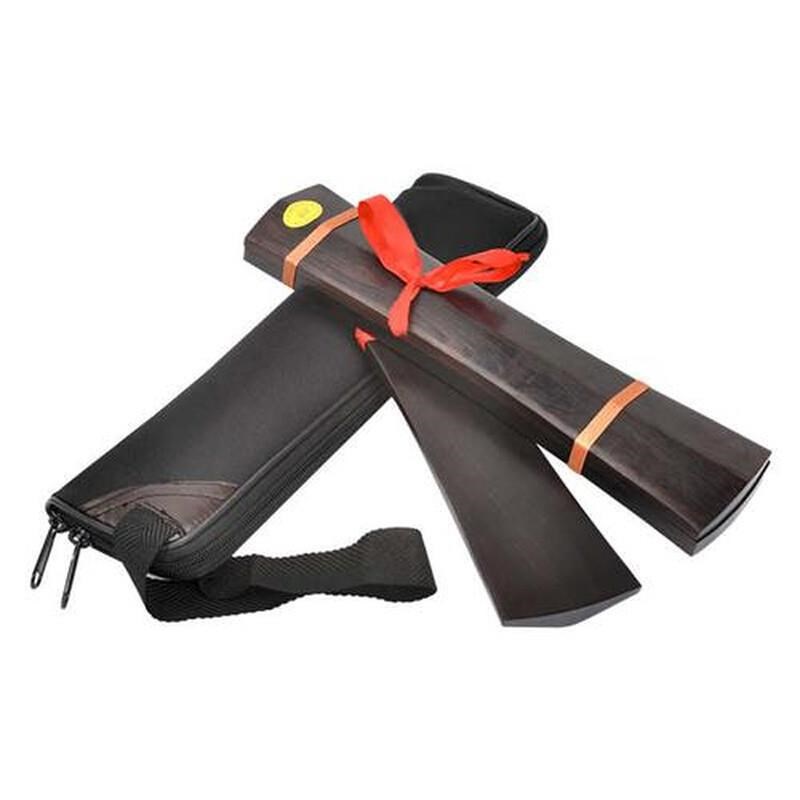 乌木戏板戏曲专业鼓板尺板手板京剧豫越剧响板三块板拍Y板高音拆