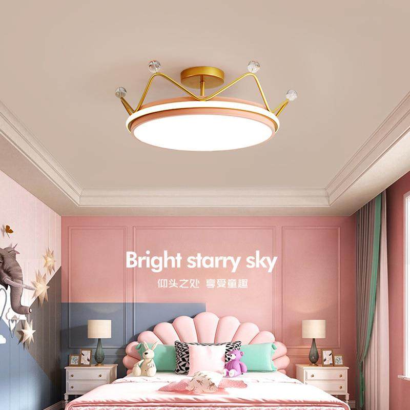 现代简约儿童房灯女孩卡通吸顶灯创意卧室灯护眼房间灯led吸顶灯,特色手工艺,其他特色工艺品,淘宝优惠券,粉丝福利购,淘宝优惠卷