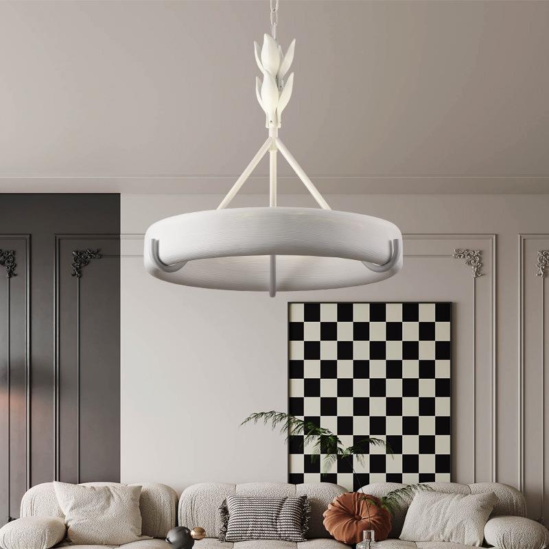 直销法式轻奢客厅石膏吊灯设计高级感Athena创意餐厅卧室灯