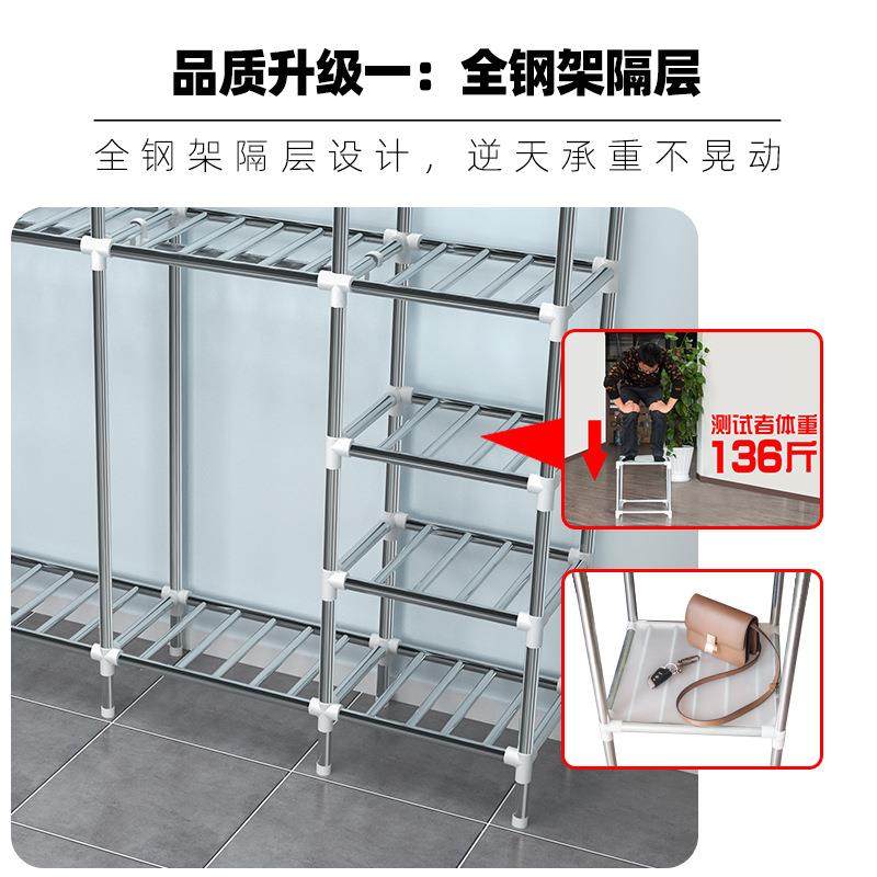 简易衣柜钢管加布粗加固舍收纳YG-06柜子衣橱艺衣用柜出租房宿现,五金/工具,轴承装卸工具,淘宝优惠券,粉丝福利购,淘宝优惠卷