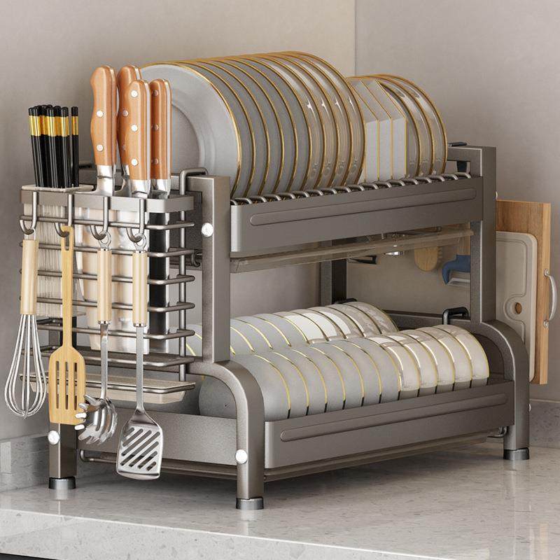 碗厨房物架碗碟碗盘用置沥水收纳架家台面多功209能放盘刀筷收纳,厨房/烹饪用具,抹布架/厨房清洁收纳架,淘宝优惠券,粉丝福利购,淘宝优惠卷