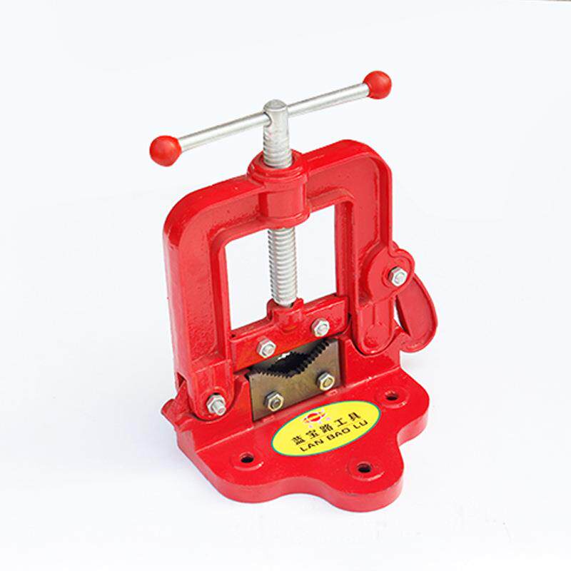 手动压力压钳美式轻型管子压力钳2ESM号3号4号龙门钳虎台力钳