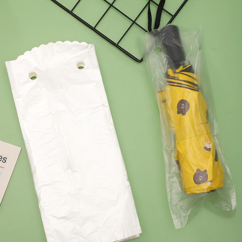 次性伞套雨防水收纳加一厚雨伞袋袋塑料套无品牌/白色雨伞机长短