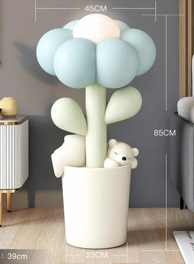 客zls2255厅居仿真花件大摆型地网红家电视柜沙发旁落卧室夜灯