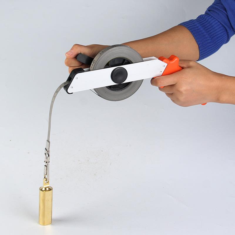 生产量油尺5海1M0M30测深油尺ZDV油库油井轮船水深测M量尺