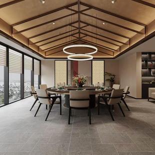 堡莱姆石地砖瓷砖001别墅庭园院民阳台花600X1宿200防滑工程古家