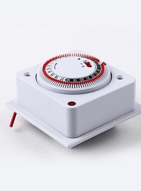 6型接面板线式定时器4小时循环自动断电76n1S890时控8开2关工业定