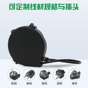 自动卷线盘小家电自动伸缩2线盘芯电源线限位卷线676卷器可定制