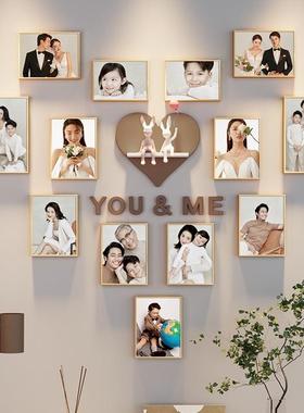 爱规照片墙装饰创意组合相F97M7769框挂墙不照片心定制打印相则片