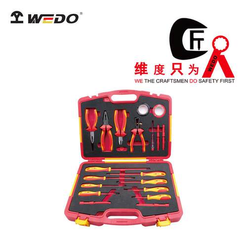 WEDO维度19件套绝缘套装工具电工专用维修耐高压绝缘套装