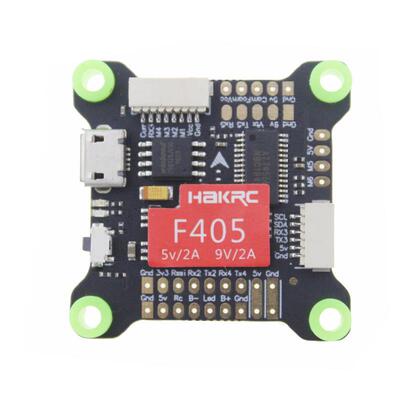 HAKRC竞速穿越机F405V3飞控集成OSD5V9V双路BEC