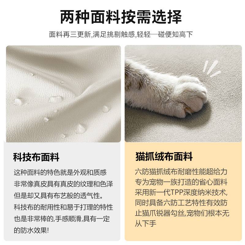 意式轻奢沙发客厅2025新款布艺沙发小户型加厚三人位直排帆船沙发