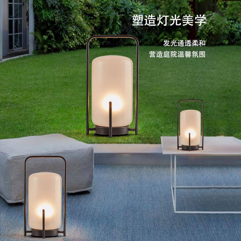 庭院灯太阳能户外手灯台花园布置防水路灯草落坪阳灯提地灯TX3023
