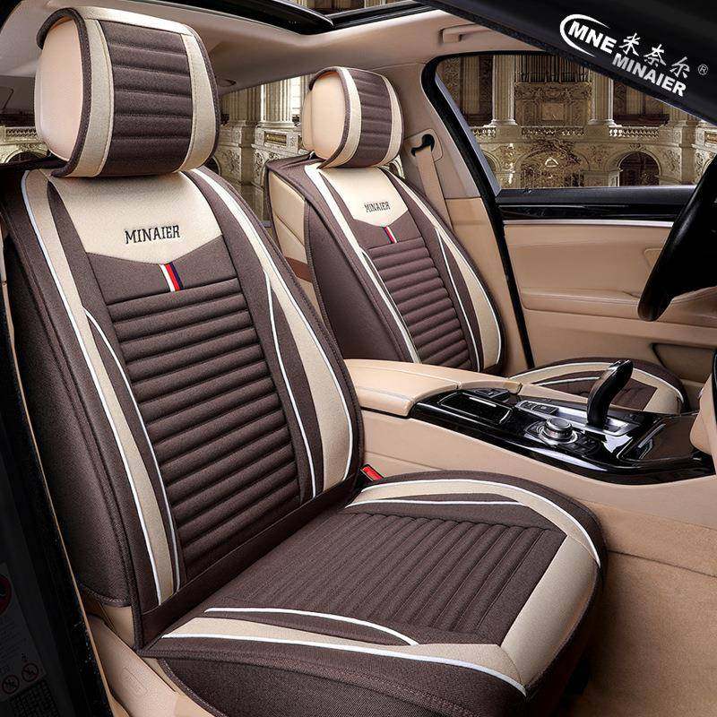 汽车坐垫夏季亚麻女座KVP卡车套四季通用内用品车可爱座垫通118,标准件/零部件/工业耗材,车间地垫,淘宝优惠券,粉丝福利购,淘宝优惠卷