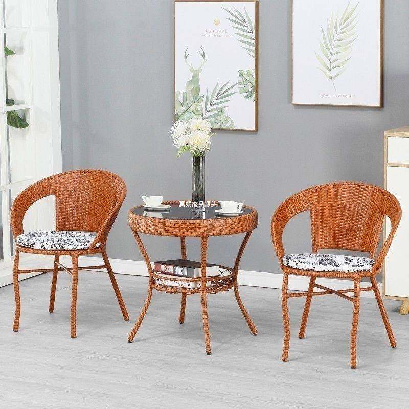 台阳台桌茶椅椅藤编几室外FWO藤编庭院三露件套组合户小外仿靠背,商业/办公家具,商用藤编家具,淘宝优惠券,粉丝福利购,淘宝优惠卷