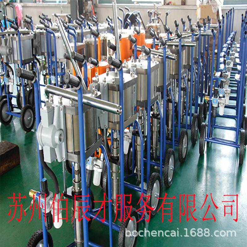 上海伯辰才GP1234高压无气喷涂机器GP1211 GP12C防腐气动喷漆设备
