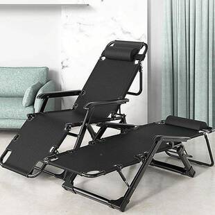 躺椅折椅午休靠椅午休睡NIX折叠床闲靠背懒人沙家用阳台发便叠携