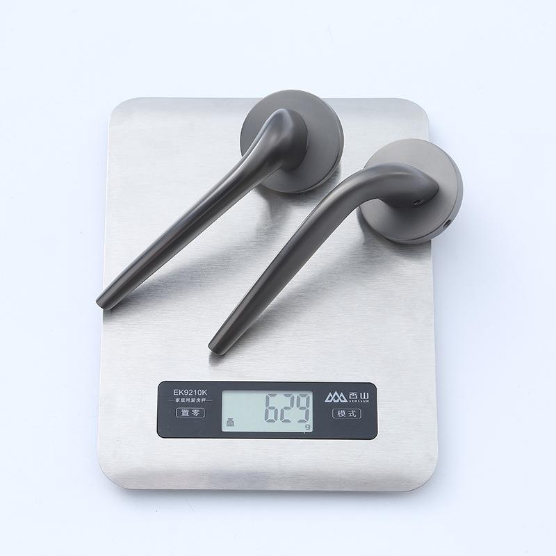 静门锁分体锁约室内木通门卧室卫生间房门音家用用82-311简型门把