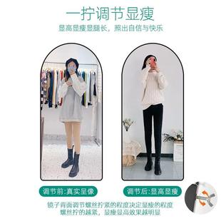 室全身镜落地生镜MRH家用女红卧穿衣镜网挂墙式 试衣镜显瘦立体大