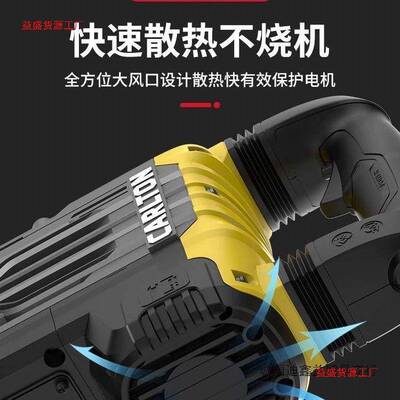 卡顿CT1750/CT3702重型大电镐工业级大功率拆电机混凝土拆除破碎