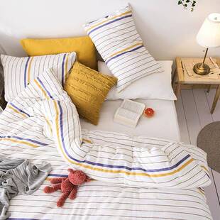 全棉加被厚保生暖羽丝绒冬纯被子学宿LFS全棉1舍单棉人双人床秋冬