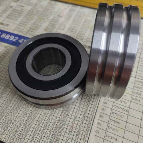 凹槽过线轮轴承滑轮非标LR5308NPP 40*100*36.5 U槽V槽H槽 双槽