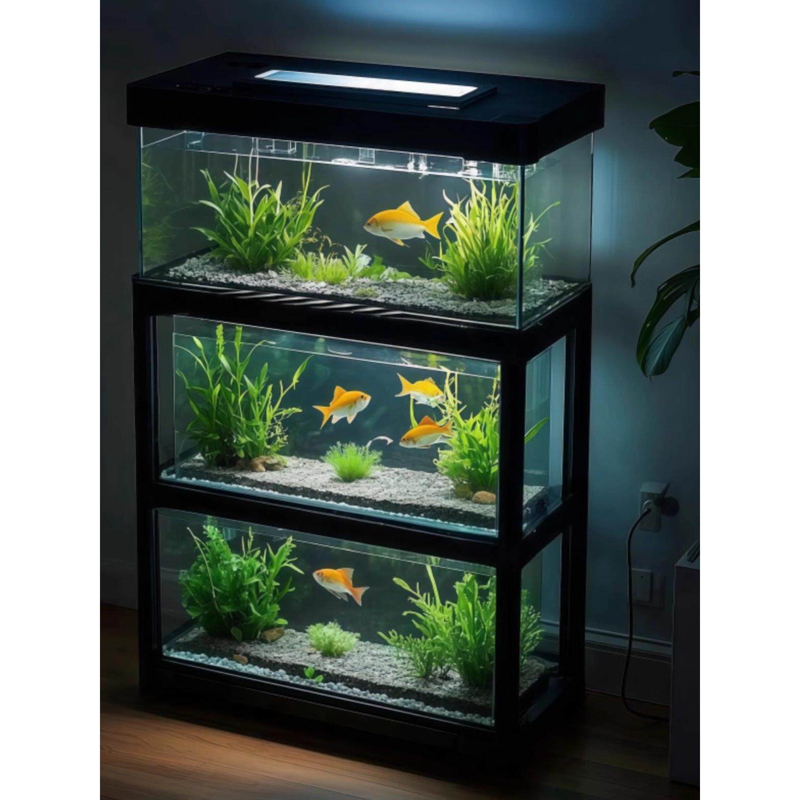 重型多层鱼缸架子高承重宠物水族馆展架组缸金属异型支持定制包邮