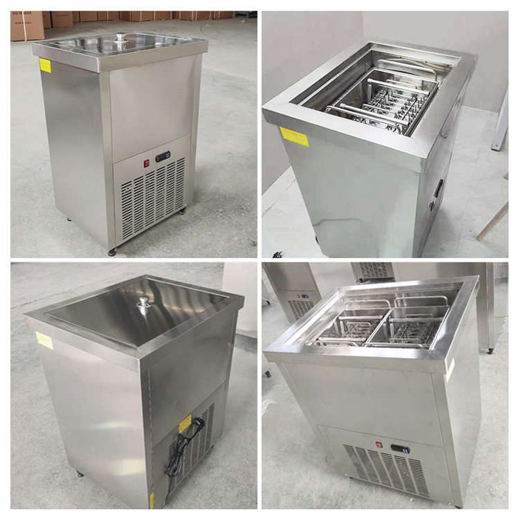 商用冰棍机4模水果冰棒冷冻机意大利手工雪糕机冰棒机厂家制冰机