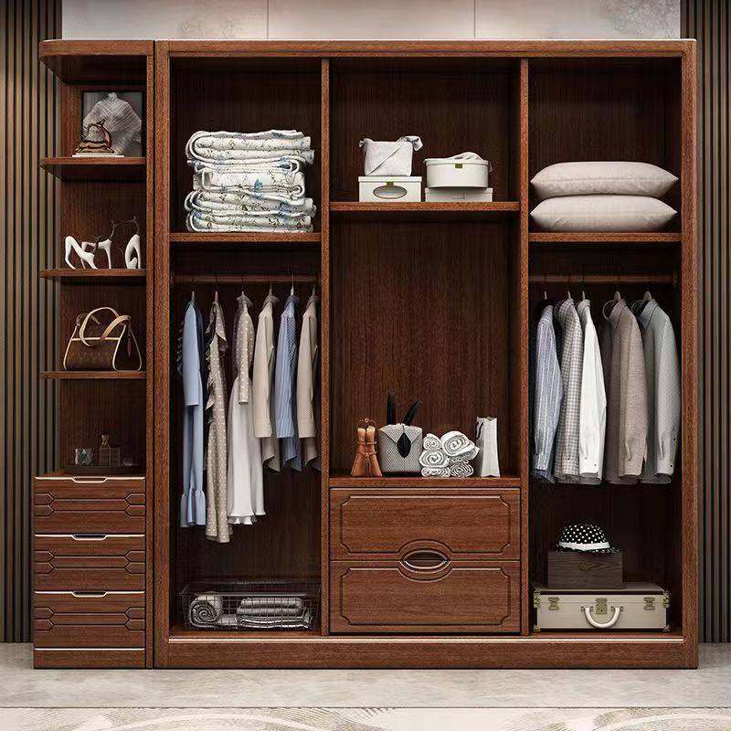 胡桃木实木衣柜新中式推拉门多功能小户储物主卧室式衣橱工厂直销,鲜花速递/花卉仿真/绿植园艺,割草机/草坪机,淘宝优惠券,粉丝福利购,淘宝优惠卷