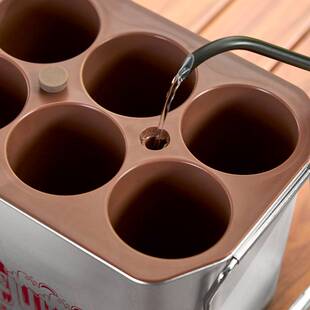 304不锈钢冰镇啤酒桶家用酒吧带把手外出户外露营便携啤酒冷饮桶