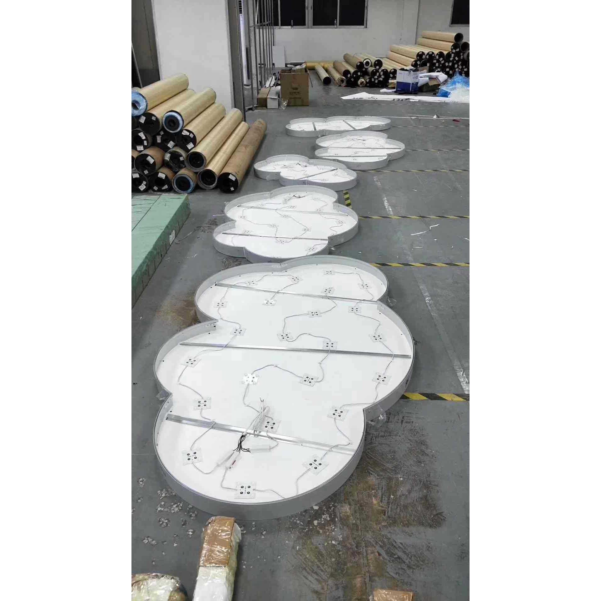 软膜天花 uv软膜吊顶天花软膜卡布灯箱制作安装全国接单