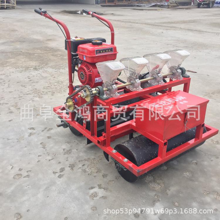 大棚蔬苗EQD菜机播种白菜萝卜油菜种植机推式汽油播种育机