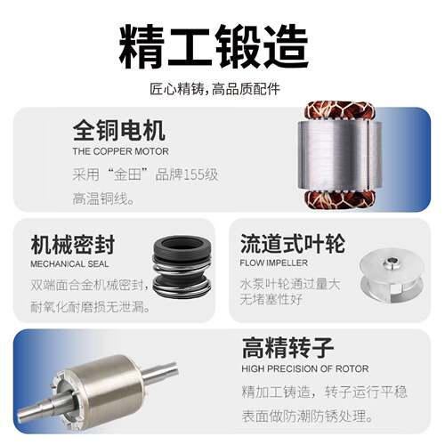 IRG式管泵ISG高层建筑增压道泵冷热水循泵环泵节能立高压水高KYD
