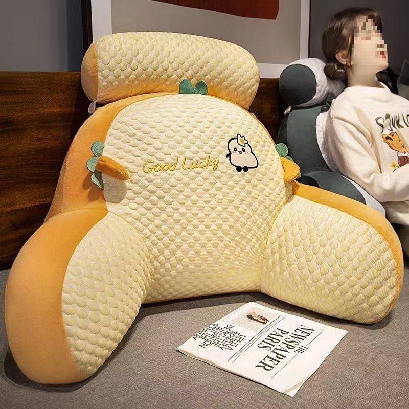 冰豆豆床头靠垫软包护腰靠枕大靠背孕妇沙发抱枕宿舍床上看书枕头