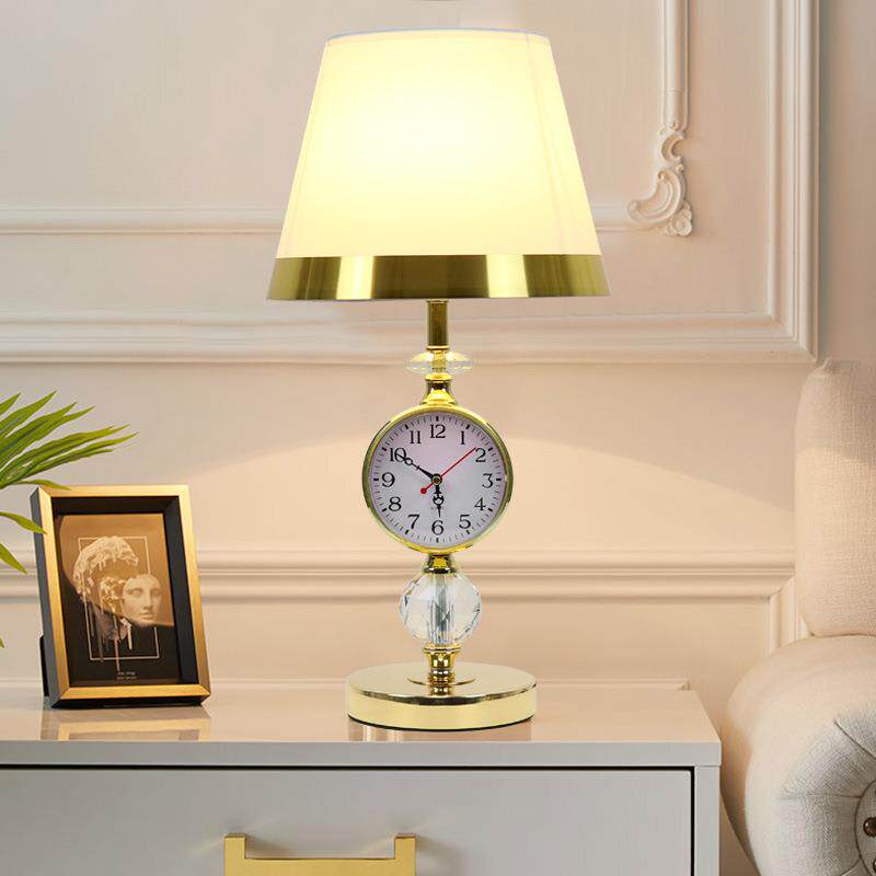 现代时尚水晶台灯卧室床头客厅调光灯饰轻奢温馨浪漫遥控结婚创意