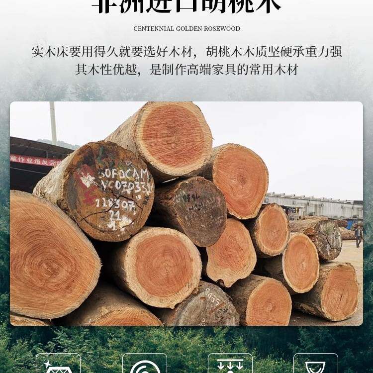 小户型胡桃木全实木沙发客厅带贵妃榻三人位直排冬夏两用储物家具