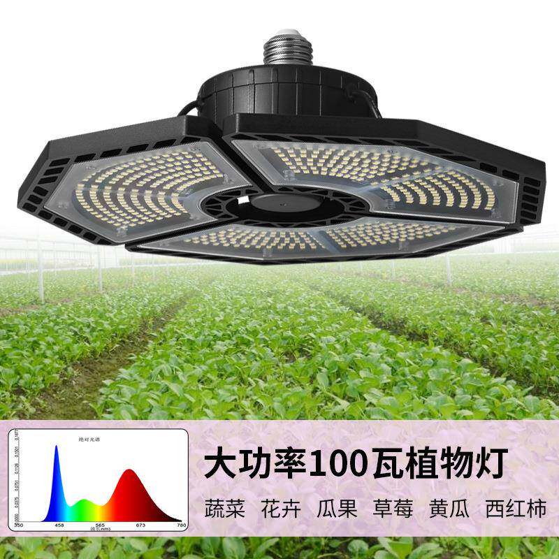 生长植灯反补季蔬菜瓜果光灯大棚HUE温室物种植折叠全光谱植物灯l