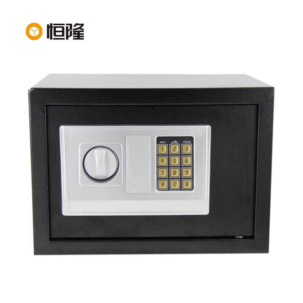厂家直销批量价格另议全钢迷你经济实用电子密码家用保险柜保险箱