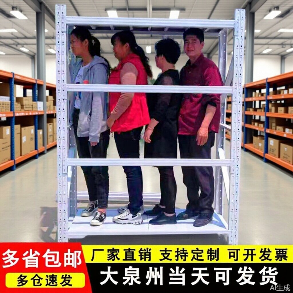 仓储衣柜组装货架仓库重型车快递隔板置物架厨房铁架子库房货架