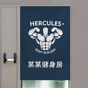 I健身房门帘更衣室换衣间淋浴室隔断帘男女更衣室半帘厕所卫生间