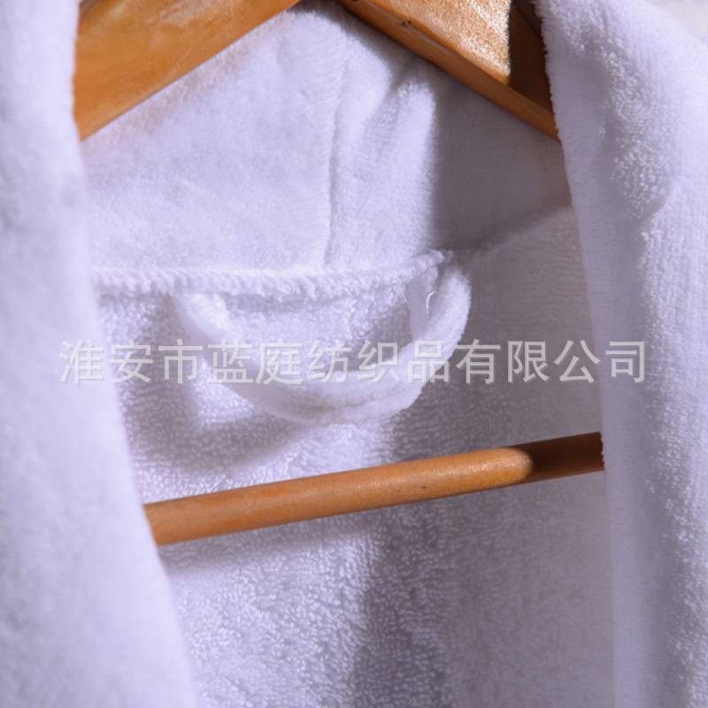 五星级酒店浴袍 吸水加厚纯棉割绒睡袍 民宿温泉全棉毛巾料浴衣