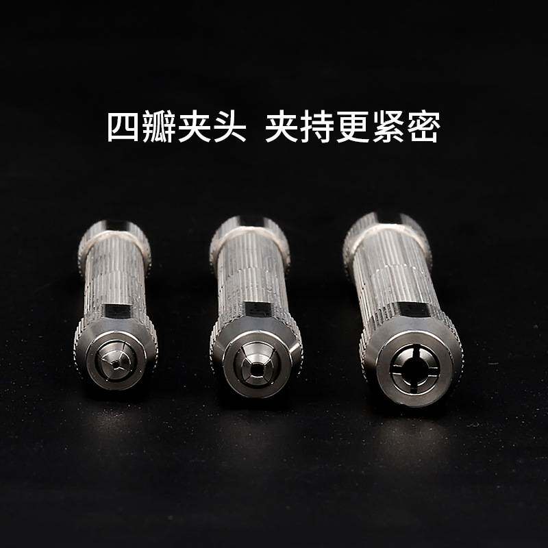 修表工具双头钢拿子防滑手捻夹钟表维修精钢拿子文玩