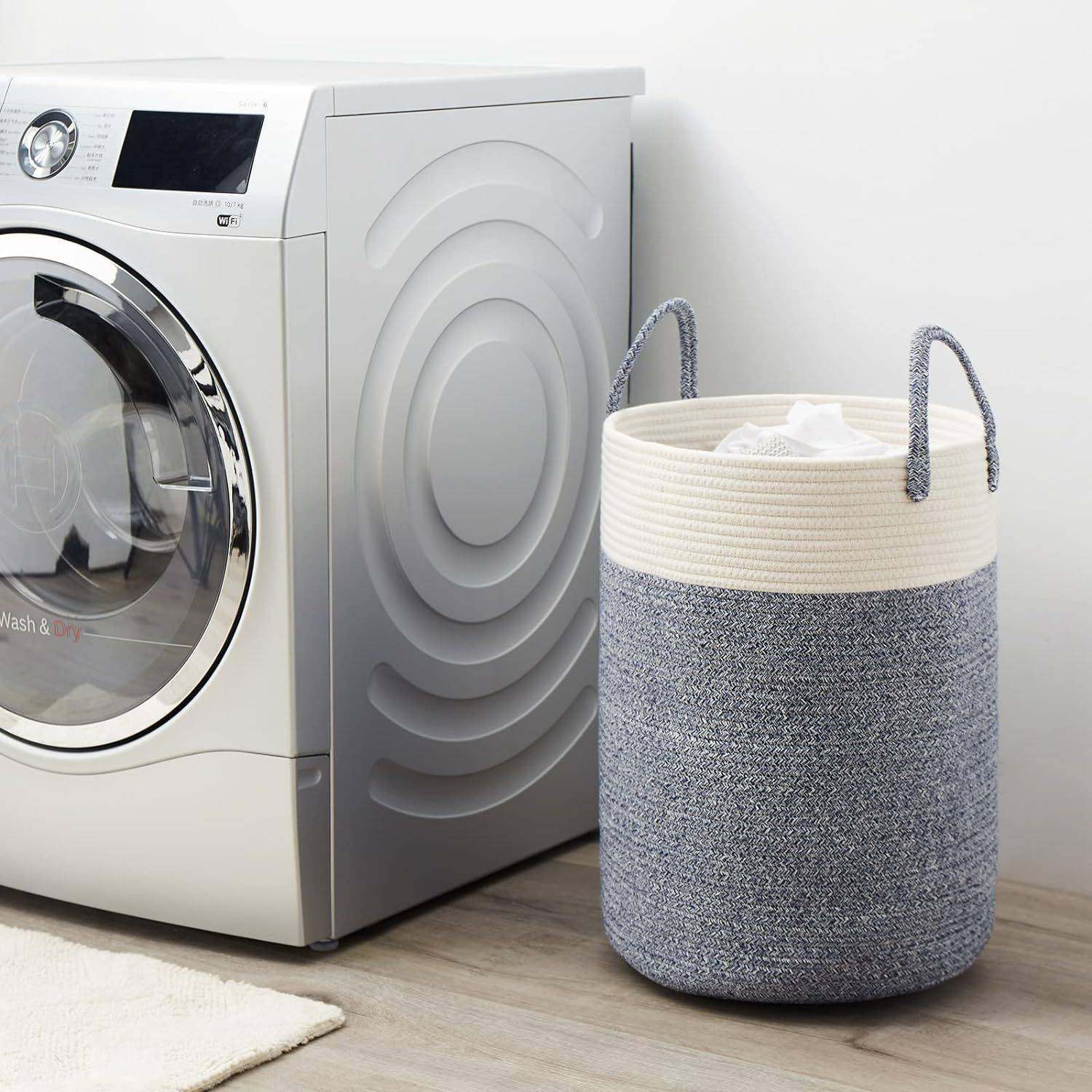 编织篮绳索储物篮大号棉质收纳篮英寸婴儿毛毯篮儿童玩具洗衣篮,鲜花速递/花卉仿真/绿植园艺,割草机/草坪机,淘宝优惠券,粉丝福利购,淘宝优惠卷