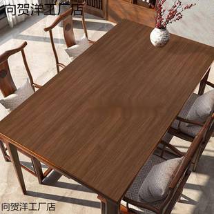 胡桃木纹仿木纹桌垫防水防油桌布免洗实木原木色餐桌垫桌面保护垫