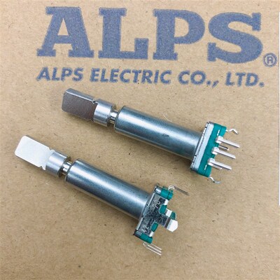 ALPS 适用丰田老皇冠06-12代 车载音量调节开关编码器D型柄30定位